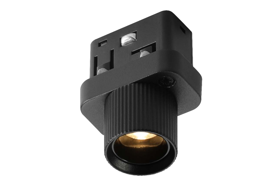 Трековый магнитный светильник iLedex Vision 4822-019-D22-2W-24DG-3000K-BK