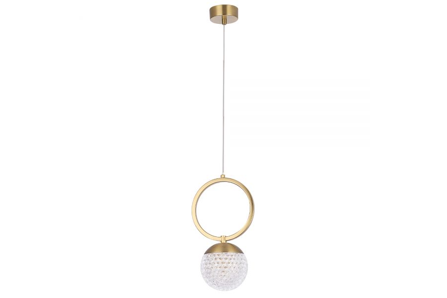 Подвесной светильник Crystal Lux CAROLINA SP1 V1 BRASS