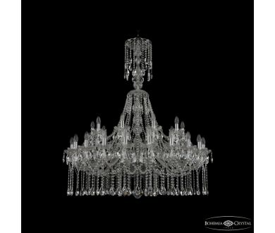 Подвесная люстра Bohemia Ivele Crystal 1413/20+10/400/XL-130 Ni