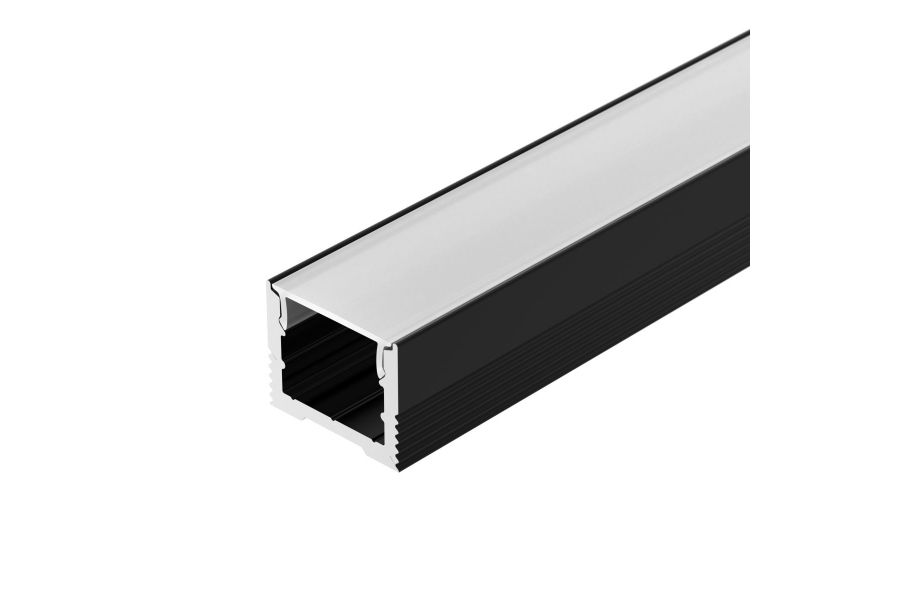 Профиль Arlight SL-SLIM-H13M-2000 BLACK (BY) (Алюминий) 061375