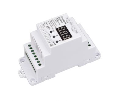 Декодер Arlight Smart-K23-DMX512-Din (12-24V, 3x6A) 027126