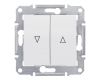Выключатель для жалюзи злектрическая блокировка Schneider Electric Sedna SDN1300121