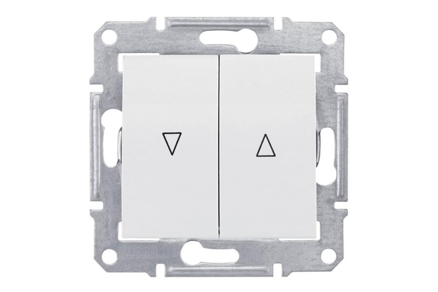 Выключатель для жалюзи злектрическая блокировка Schneider Electric Sedna SDN1300121