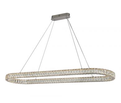 Подвесная люстра Newport 8580/140 C oval chrome М0071382