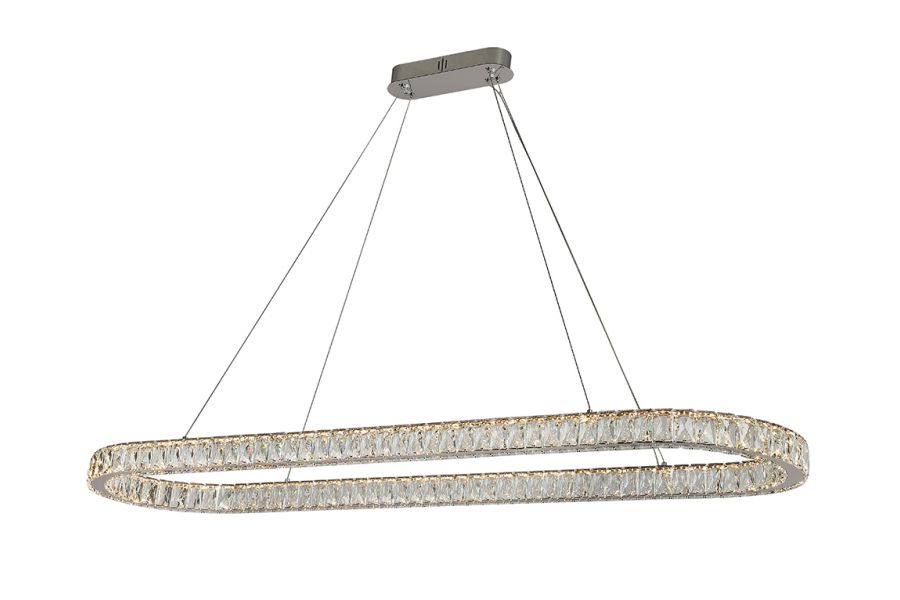 Подвесная люстра Newport 8580/140 C oval chrome М0071382