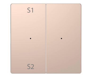 Клавиша двойная Schneider Electric Merten D-Life MTN5226-6051