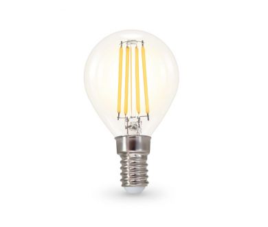 Филаментная светодиодная лампа Ambrella Light Bulbing E14 11W 4000K шар 451134