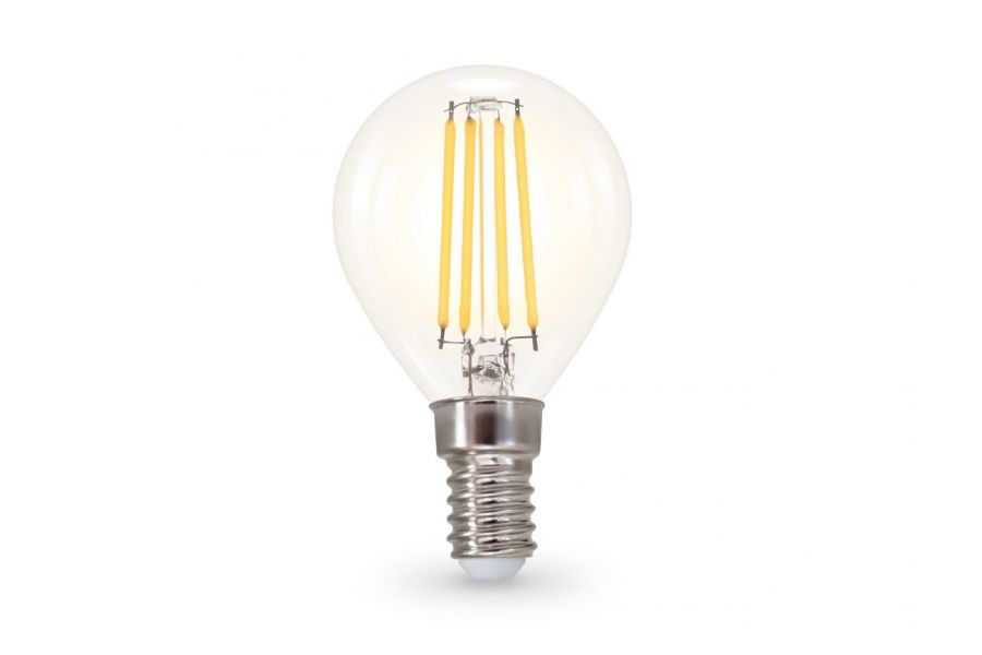 Филаментная светодиодная лампа Ambrella Light Bulbing E14 11W 4000K шар 451134