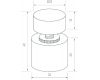 Диммер Arlight SR-NAVE-R24-3CH-BK (12-24V, 108-216W, RGB) 046143