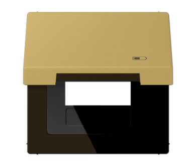 Рамка с подпружиненной крышкой для USB-механизмов Jung ME2990KLUSBC