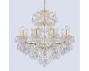 Подвесная люстра Crystal Lux Isabel SP11 Gold/Transparent