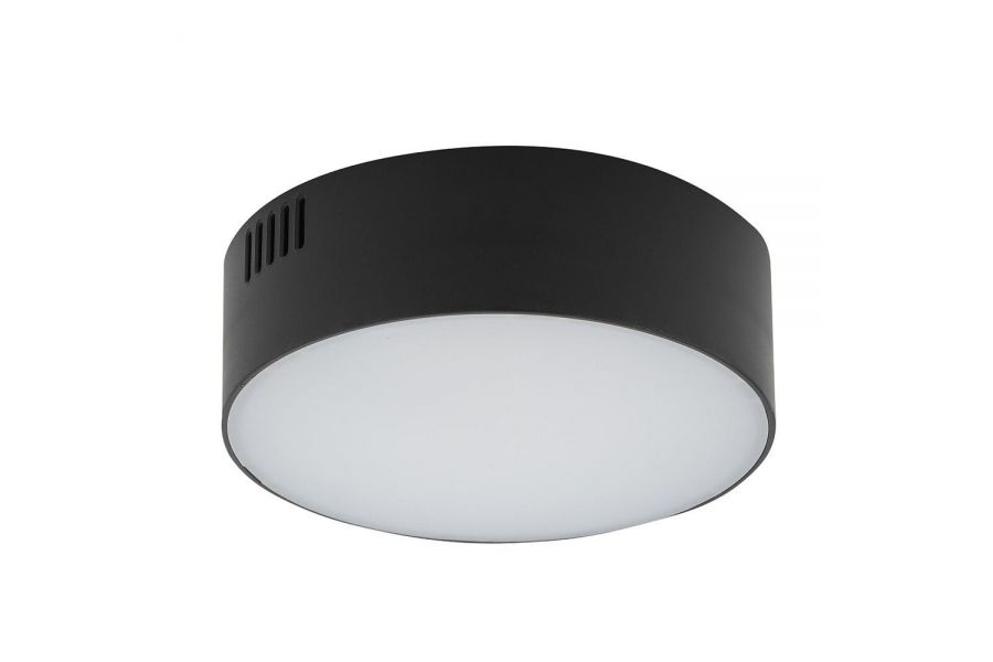Накладной светильник Nowodvorski Lid Round Led Black 10406
