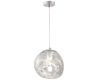 Подвесной светильник Crystal Lux MALAGA SP1 D200 CHROME