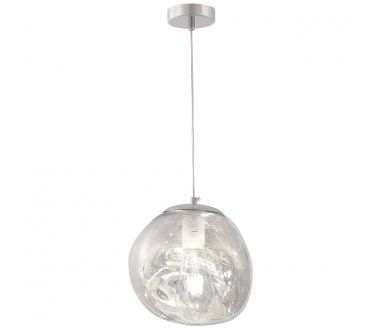 Подвесной светильник Crystal Lux MALAGA SP1 D200 CHROME