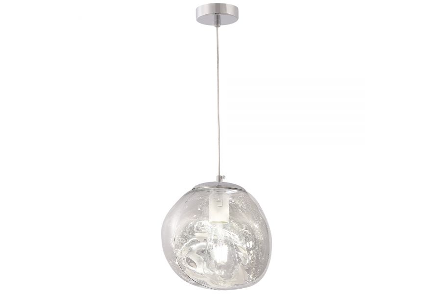 Подвесной светильник Crystal Lux MALAGA SP1 D200 CHROME
