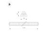 Линейный светильник Arlight SP-LAGERN-L1500-250W Day4000 052431