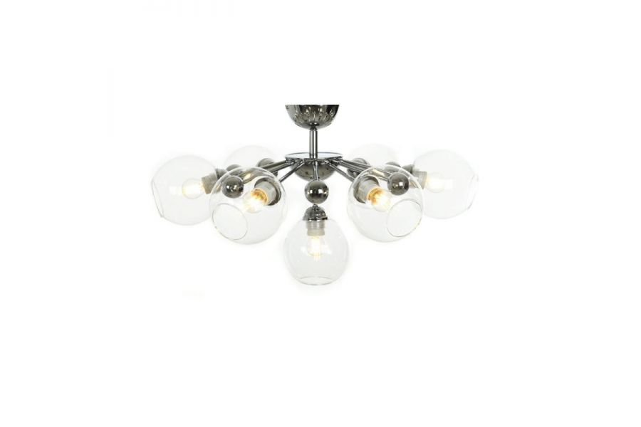 Потолочная люстра Lumina Deco Devoli LDC 8040-7 CHR+PR