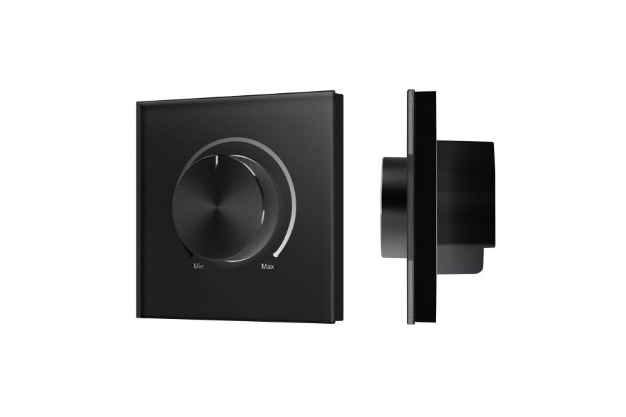 Роторная панель Arlight SMART-DALI-301-31-DT6/DT8 Черная (BUS/24V, встраив., 2.4G) (IARL, -) 063670