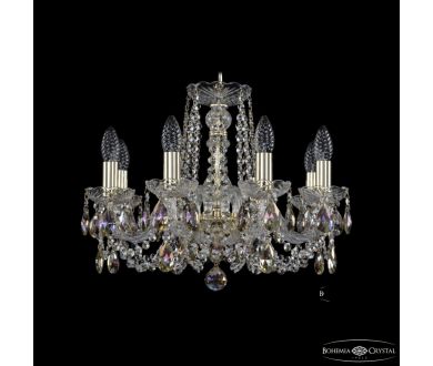 Подвесная люстра Bohemia Ivele Crystal 1402/8/160 G K801