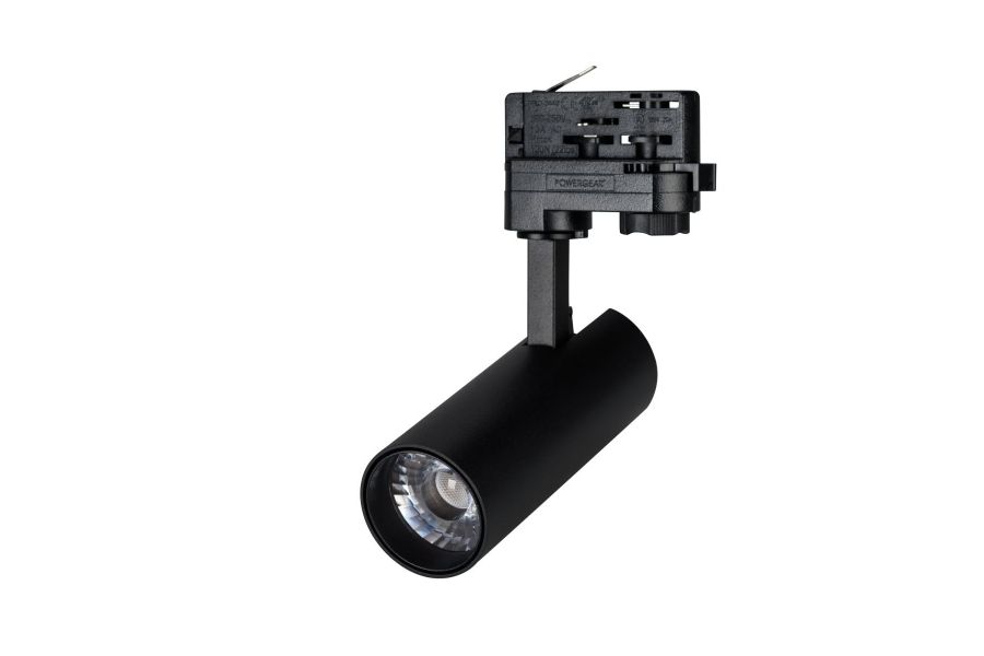 Трековый трехфазный светильник Arlight LGD-GERA-O-TRUECOLOR-4TR-R55-10W Warm3000 CRI98 (BK, 24 deg, 230V) (IP20 Металл) 061431