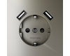 Розетка с USB, А+А Voltum S70 VLS040404 (шелк)
