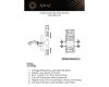 Настенный светильник Aployt Fabayann APL.335.11.10