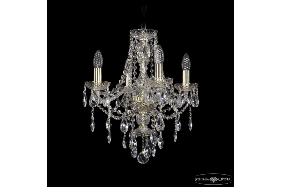 Подвесная люстра Bohemia Ivele Crystal 1415/4/141 G