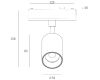 Трековый светильник SWG PRO SL-SLIM-SPWH-15-CCT 022089