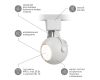Трековый светильник Эра TR35-GU10 WH Б0053295