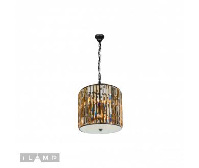 Купить Подвесная люстра iLamp Royal 10390-5+5P BK Подвесная люстра iLamp Royal 10390-5+5P BK