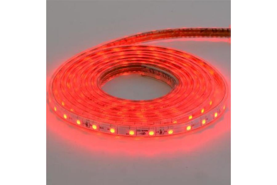 Светодиодная влагозащищенная лента Horoz 6W/m 60LED/m 5050SMD красный 50M 081-004-0001 (HL543L) HRZ00001220