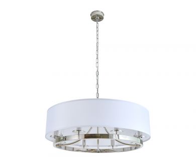 Подвесная люстра Newport Sara 3558/С nickel М0070726