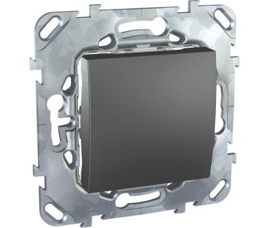 Выключатель одноклавишный кнопочный Schneider Electric Unica MGU5.206.12ZD