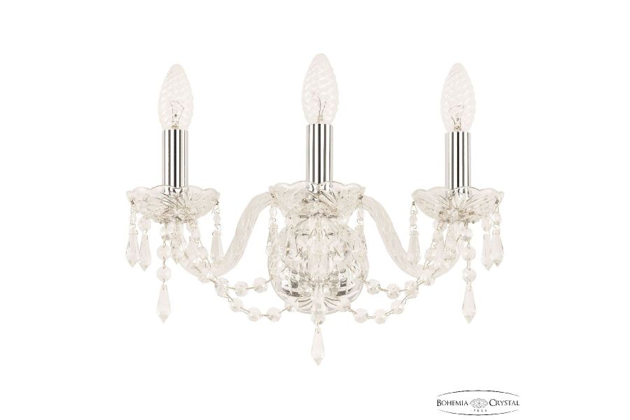 Бра Bohemia Ivele Crystal 104B/3/141 Ni