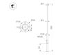 Опора фланцевая Arlight OXOR-OT2-D108-L3000 (BK) 051274