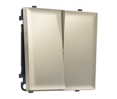 Комплект механизма 2-кл выключателя SIGMA Шёлк 10A-250V QUANT PRO Ambrella Volt MS543010 (SP5430, PR115)