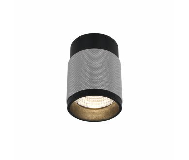 Накладной светильник iLedex Delta 1955-10W-3000K-36 BK+SL