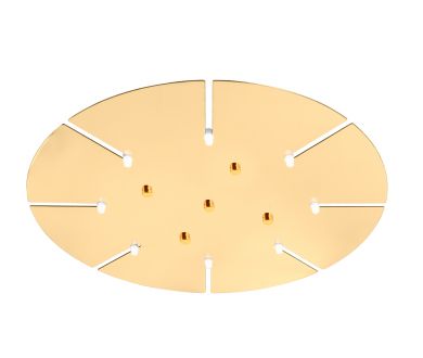 Потолочная база Crystal Lux D600-8 GOLD