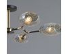 Люстра на штанге Illumico IL0272-6CSQ-25 BK AB TRENTO