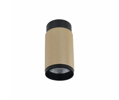 Накладной светильник iLedex Delta 1954-10W-3000K-36 BK+BR