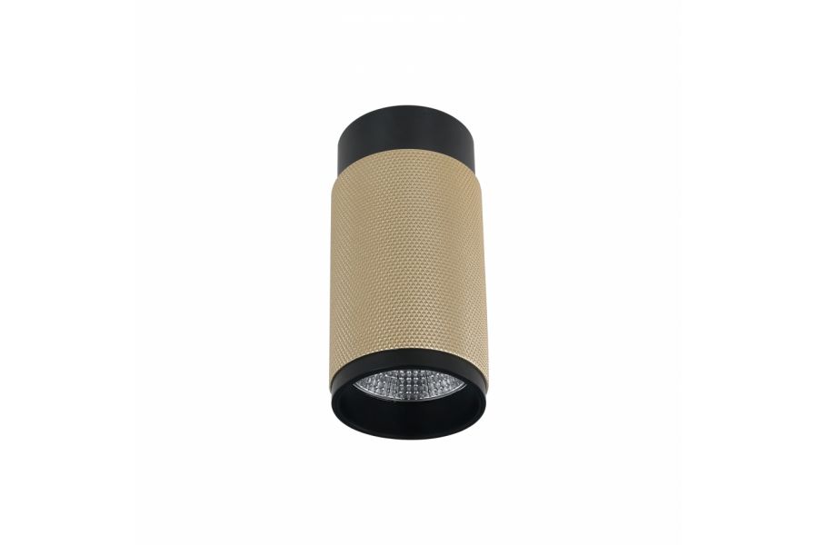 Накладной светильник iLedex Delta 1954-10W-3000K-36 BK+BR