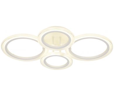 Потолочный светильник Эра Модерн Ring CLL-1-59W 3K-6,5K RC WH