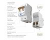 Автоматический выключатель 2P 16 A C 4,5 кА Werkel W902P164 4690389192630 a062495