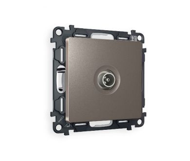 Купить Комплект механизма TV розетки проходной 5-1000 MHz 4dB Ambrella Volt Alfa MA643030 Комплект механизма TV розетки проходной 5-1000 MHz 4dB Ambrella Volt Alfa MA643030