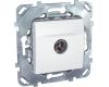 Розетка TV оконечная Schneider Electric Unica MGU5.464.18ZD