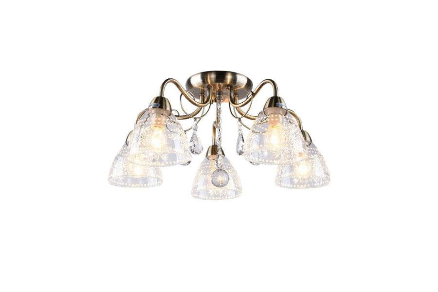 Потолочная люстра Arte Lamp Rugiada A1658PL-5AB