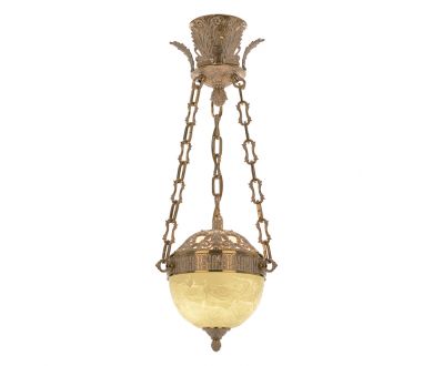 Подвесной светильник Bohemia Ivele Crystal 71000P/20AZ GW Rose Y8