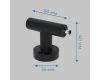 I-соединитель IMEX Thin & Smart IL.0060.4007-BK