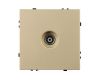 Механизм телевизионной розетки Arlight SCT-NOBE-MTV1-SFPL-GD (Золотой песок) 054294