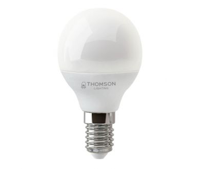 Лампа светодиодная Thomson E14 10W 6500K шар матовый TH-B2317